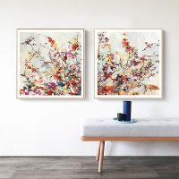 Wall Art Prints - Coming Spring Square Size 2 sets - Canvas Prints-Poster Prints - Image 3