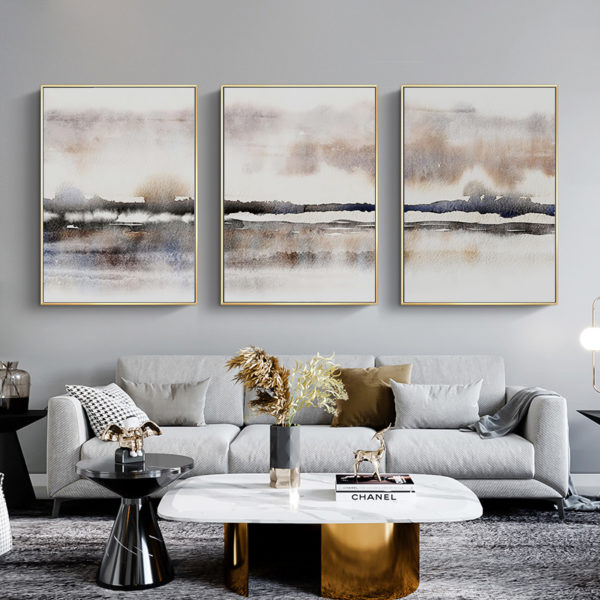 Wall Art  - Watercolor Sea And Sky 3 sets - Poster Prints -Canvas Prints - Image 3