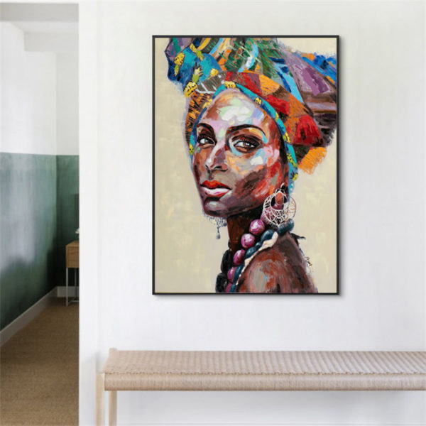 Wall art - African woman - Canvas Prints - Poster Prints