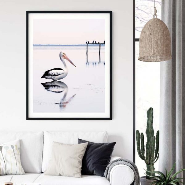 Wall Art - Pelican - Canvas Prints-Poster Prints