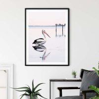 Wall Art - Pelican - Canvas Prints-Poster Prints - Image 2
