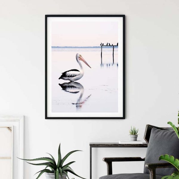 Wall Art - Pelican - Canvas Prints-Poster Prints - Image 2