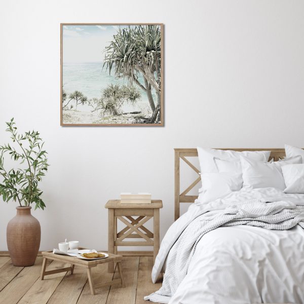 Wall Art - Coastal Palm Tree - Canvas Prints-Poster Prints - Image 3