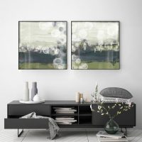 Wall Art - Horizon Spheres By Goldberger Jennifer (2 sets)- Canvas Prints-Poster Prints