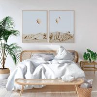 Wall art - Hot Air Balloon 2 sets II - Canvas Prints- Poster Prints