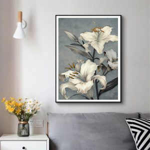 Wall Art - Floral Lily II - Canvas Prints-Poster Prints