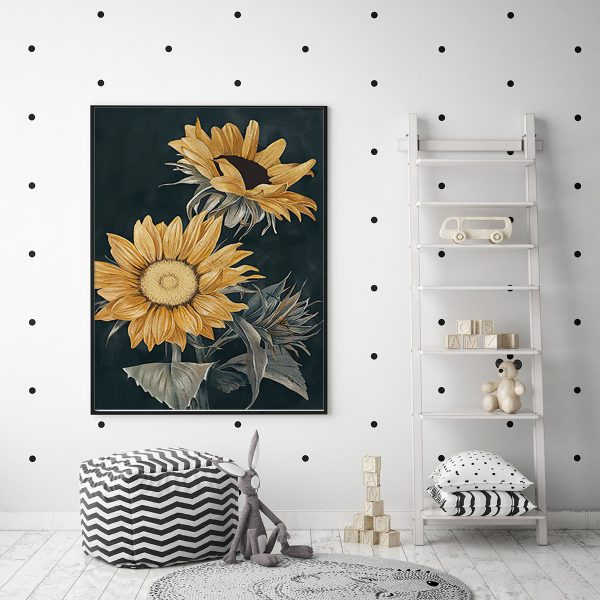 Wall Art - Sunflowers - Canvas Prints-Poster Prints - Image 4