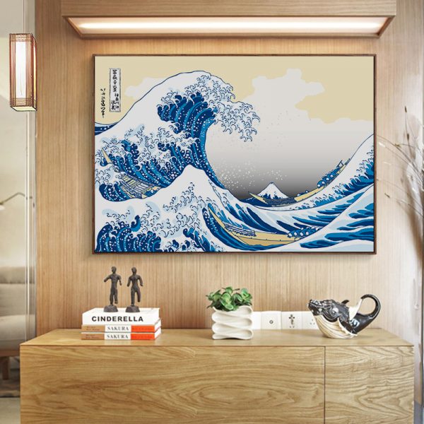 Wall Art – Thirty-six Views of Mount Fuji A – Canvas Prints-Poster Prints