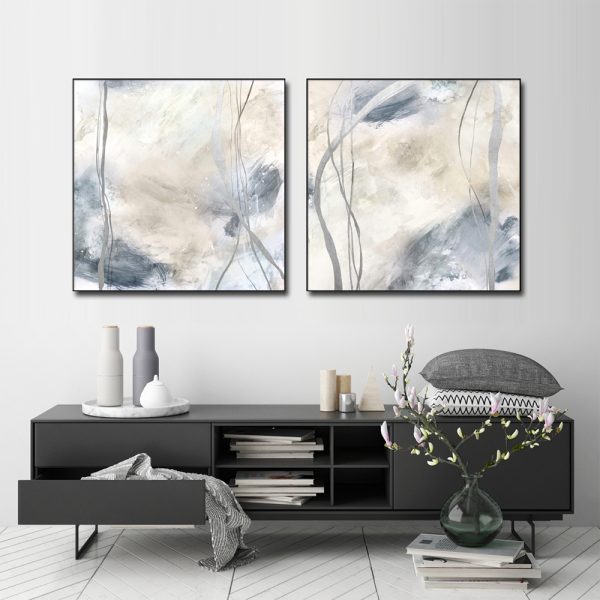 Wall Art - Up in the Clouds (2 sets)- Canvas Prints-Poster Prints - Image 2