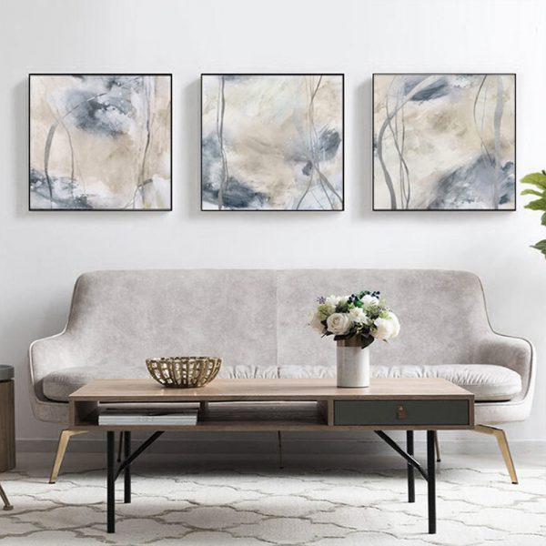Wall Art - Up In The Clouds (3 sets) - Canvas Prints-Poster Prints
