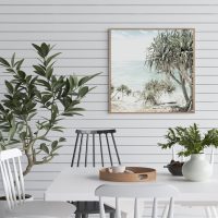 Wall Art - Coastal Palm Tree - Canvas Prints-Poster Prints