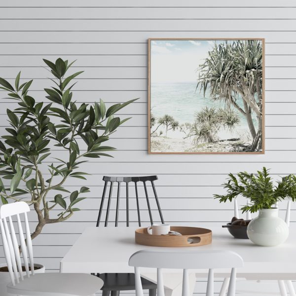 Wall Art - Coastal Palm Tree - Canvas Prints-Poster Prints