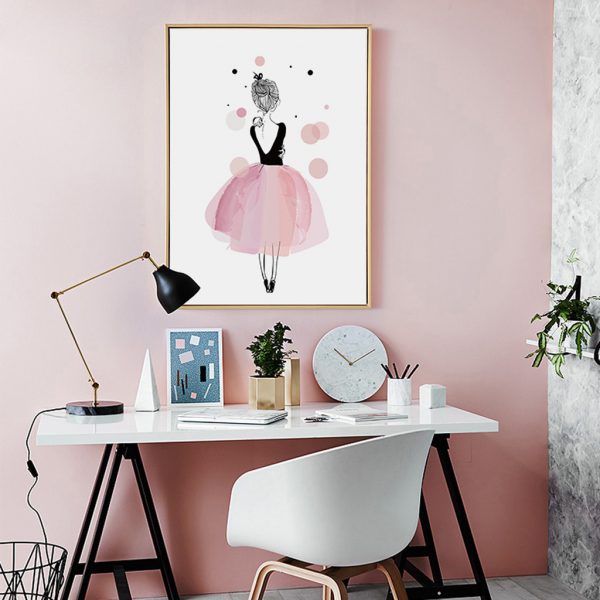 Wall Art - Dancing Ballerina  - Canvas Prints-Poster Prints