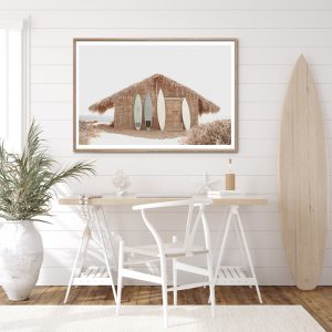 Wall Art - Surf Cabin - Canvas Prints-Poster Prints