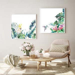 Wall Art - Forest Birds (2 sets)- Canvas Prints-Poster Prints