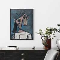 Wall Art - Head Of A Woman By Pablo Picasso - Canvas Prints-Poster Prints - Image 3