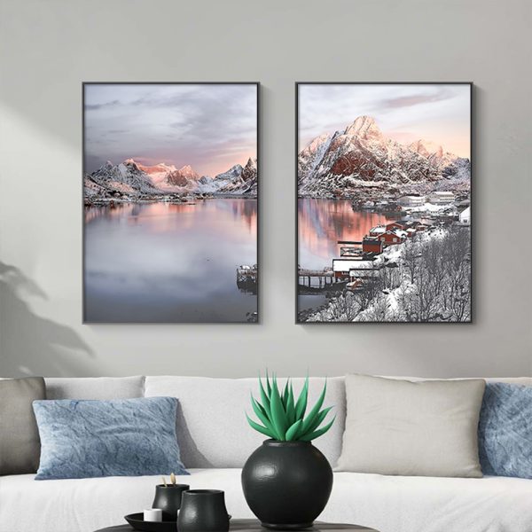 Wall art - Nordic Norway (2 sets)- Canvas Prints- Poster Prints - Image 2