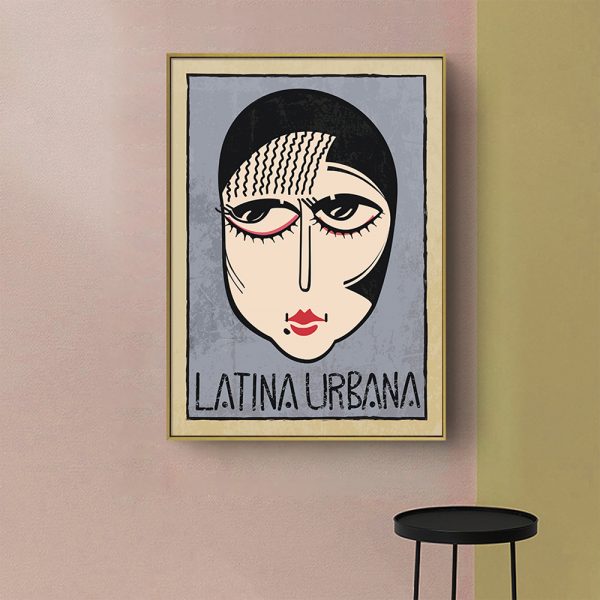 Wall Art - Latina Urbana - Canvas Prints-Poster Prints