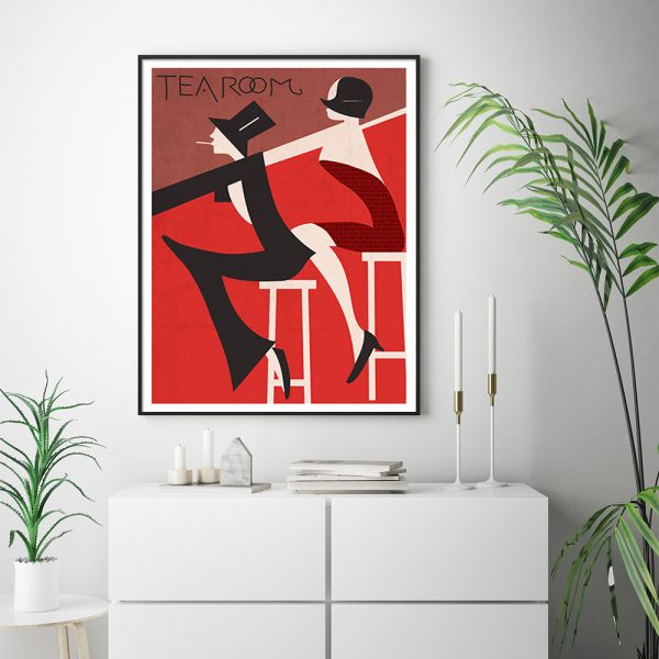 Wall Art - Tea Room - Canvas Prints-Poster Prints