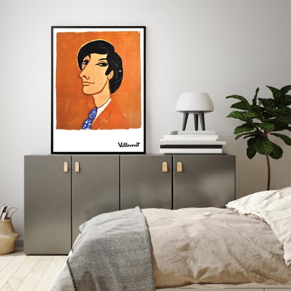 Wall Art - Villemot 1971 - Canvas Prints-Poster Prints