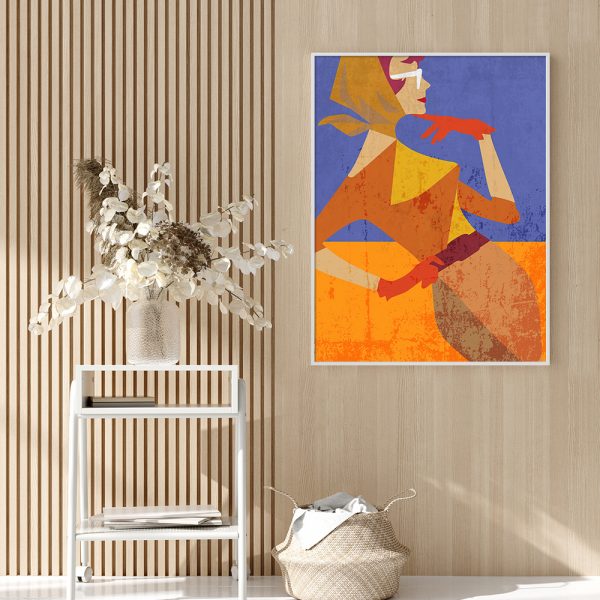 Wall Art - Modern Lady - Canvas Prints-Poster Prints - Image 3