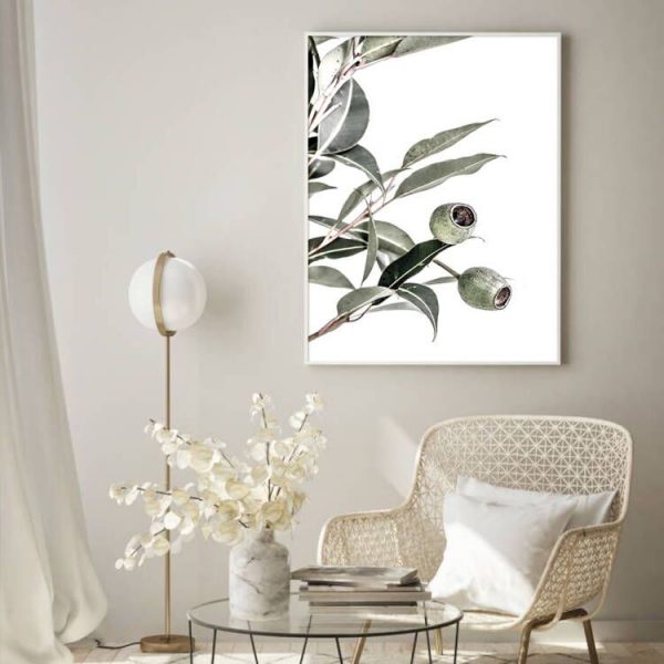 Wall art - Australian Eucalyptus leaves - Canvas Prints - Poster Prints