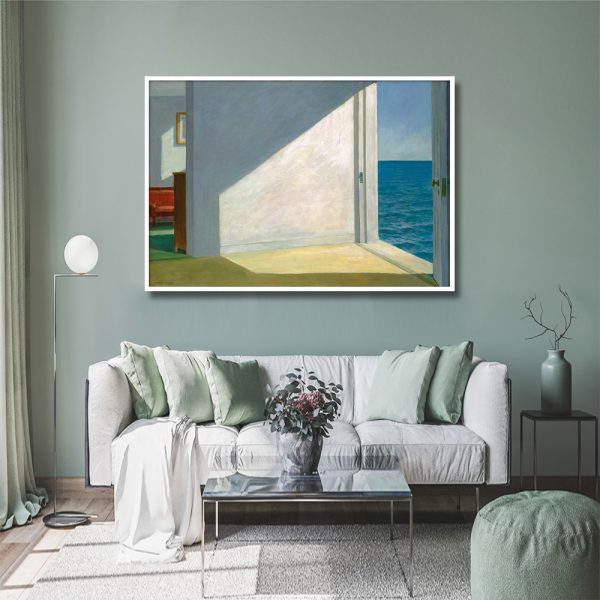 Wall Art - Room By The Sea By Edward Hopper - Canvas Prints-Poster Prints - Image 3