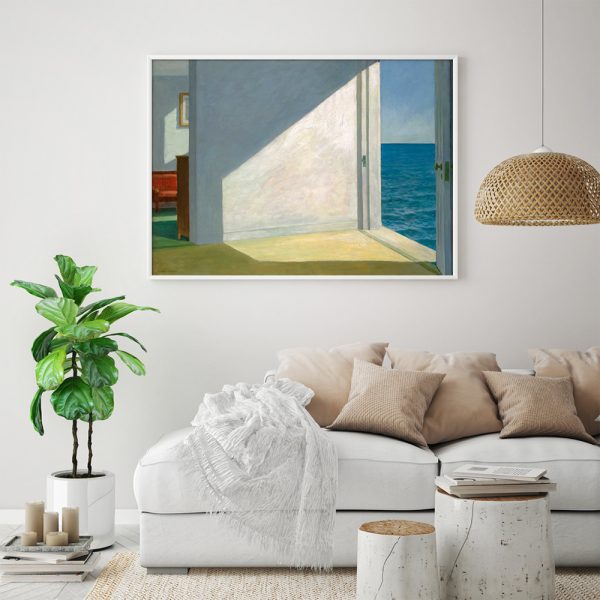 Wall Art - Room By The Sea By Edward Hopper - Canvas Prints-Poster Prints - Image 2