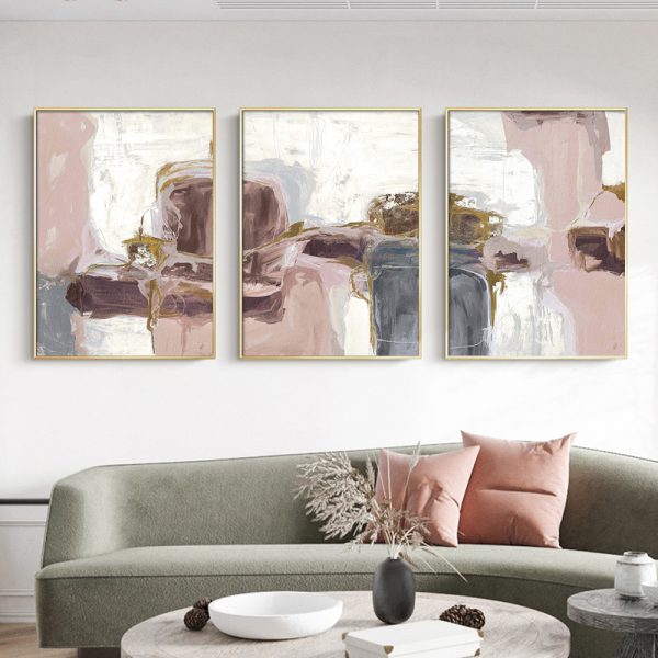 Wall Art - Pink Blush ( 3 sets )- Poster Prints -Canvas Prints