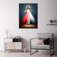 Wall Art - Jesus Divine Mercy I Trust In You- Canvas Prints-Poster Prints