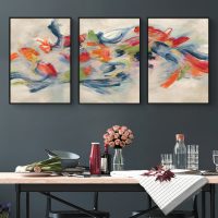 Wall Art - Abstract Moving ( 3 sets )- Poster Prints -Canvas Prints - Image 3