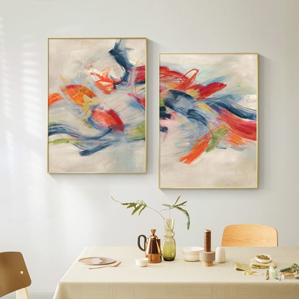 Wall art - Abstract Moving (2 sets)- Canvas Prints- Poster Prints - Image 3