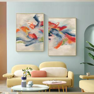 Wall art - Abstract Moving (2 sets)- Canvas Prints- Poster Prints