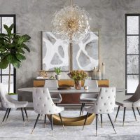 Wall art - Abstract Grey Milk (2 sets)- Canvas Prints- Poster Prints - Image 2