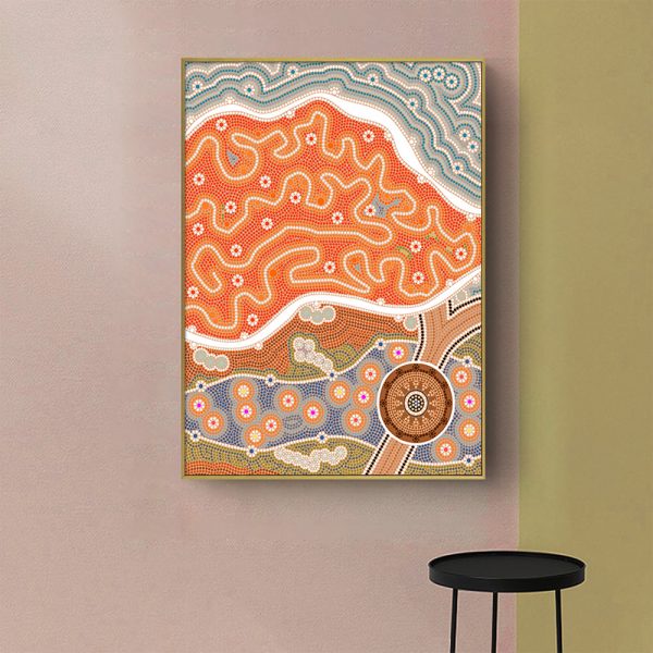 Wall Art - Red River - Canvas Prints-Poster Prints - Image 3