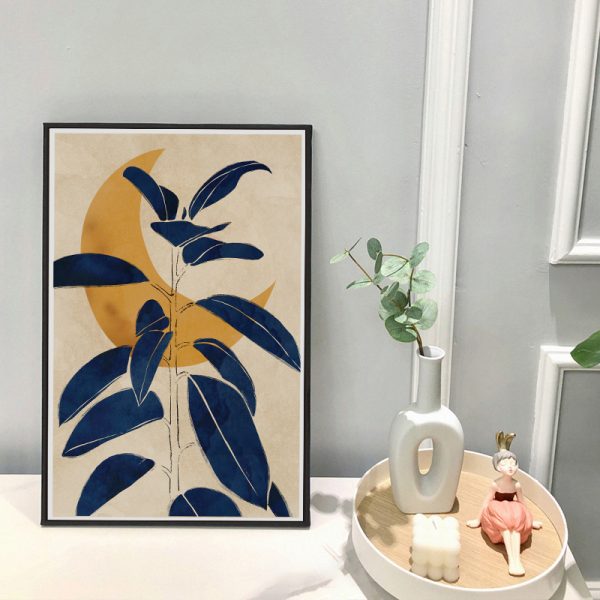 Wall art - Blue Sprout (2 sets)- Canvas Prints- Poster Prints - Image 3