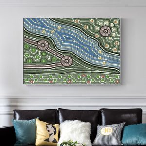 Wall Art - Blue Valley - Canvas Prints-Poster Prints