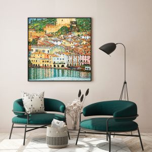 Wall Art - Malcesine On Lake Garda 1913  II by Gustav Klimt