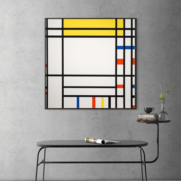 Wall Art - Place de la Concorde By Piet Mondrian  - Canvas Prints-Poster Prints - Image 2