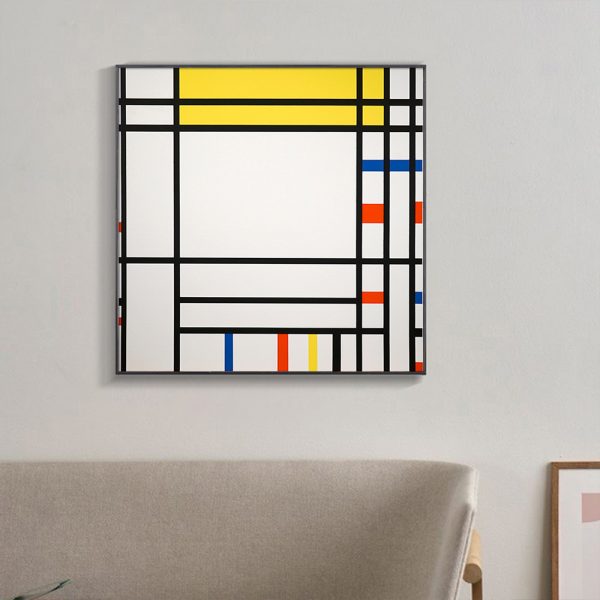Wall Art - Place de la Concorde By Piet Mondrian  - Canvas Prints-Poster Prints - Image 3