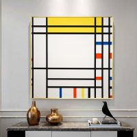 Wall Art - Place de la Concorde By Piet Mondrian  - Canvas Prints-Poster Prints