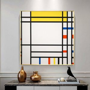 Wall Art - Place de la Concorde By Piet Mondrian  - Canvas Prints-Poster Prints