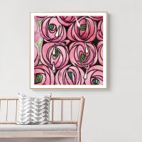 Wall Art - Roses by Charles Rennie Mackintosh - Image 2