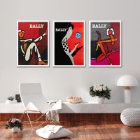 Wall Art -Fashion Bally ( 3 sets )- Poster Prints -Canvas Prints