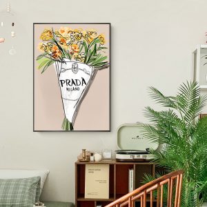 Wall Art - Fashion Flowers - Canvas Prints-Poster Prints