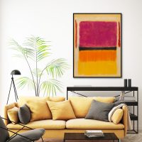 Wall Art - Colourful By Mark Rothko - Canvas Prints-Poster Prints - Image 2