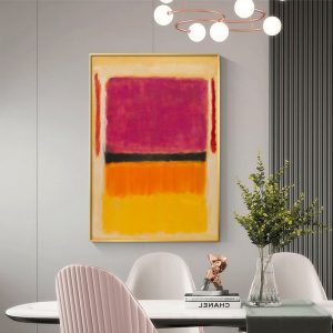 Wall Art - Colourful By Mark Rothko - Canvas Prints-Poster Prints