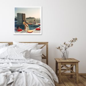 Wall Art - Penthouse Pool - Canvas Prints-Poster Prints