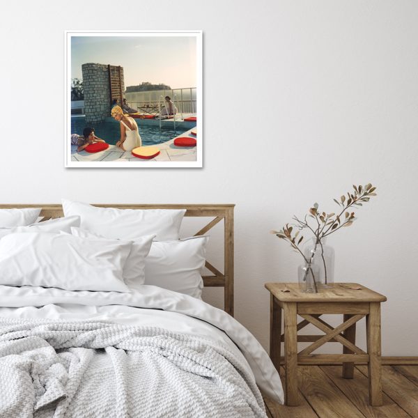 Wall Art - Penthouse Pool - Canvas Prints-Poster Prints