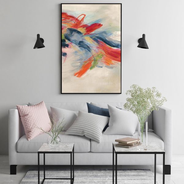 Wall Art - Abstract Moving I - Canvas Prints-Poster Prints - Image 2
